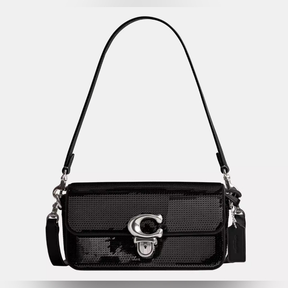 Coach Studio Bag 20 With Sequins - Picture 10 of 15